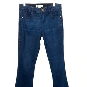 Democracy Ab Technology Flare Leg Jeans Women's Size 12 Dark Wash